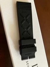 IWC Black Rubber Strap for Portuguese 40/Chronograph 20mm Lug 2