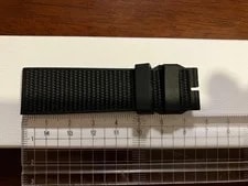 IWC Black Rubber Strap for Portuguese 40/Chronograph 20mm Lug 4