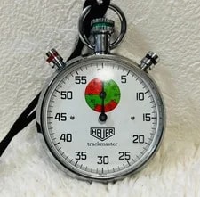 Heuer Manual Winding Trackmaster Stopwatch 2
