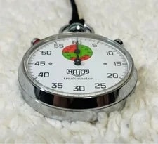 Heuer Manual Winding Trackmaster Stopwatch 4