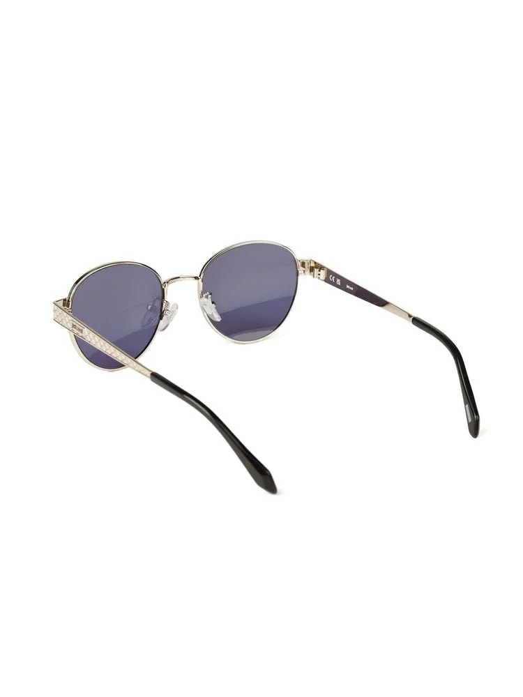 Just Cavalli Sjc181 Polished Palladium Metal Sunglasses — 2