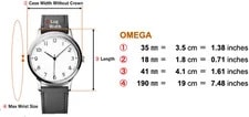 *Near * Omega de Ville Cal.1012 166.0161 TOOL.106 35mm Automatic 3