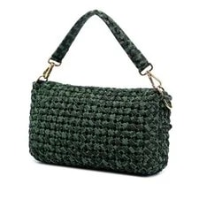 Fendi Interlaced Baguette Satchel 2