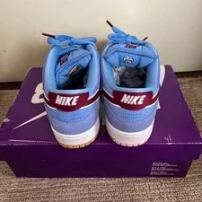 9.5US Worn Once Box Has Damage Nike Sb Dunk Low Prm Phillies 3