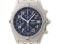 Breitling — Breitling Chronomat A130501 Blue Stainless Steel Automatic — Watch — resale