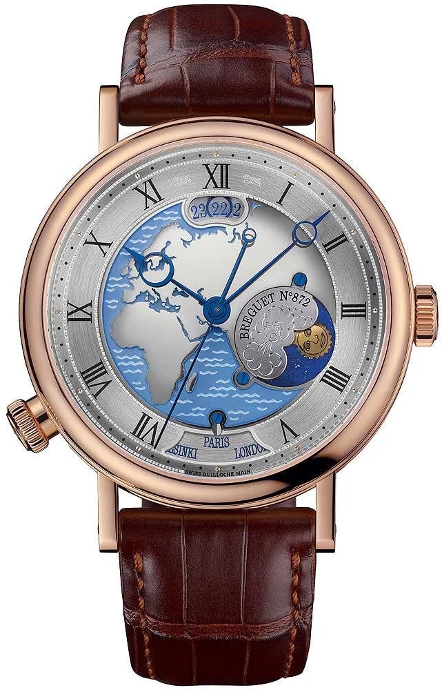 Worldofluxuryus — Breguet Classique Hora Mundi "Europe" 18K Rose Gold — Watch — resale