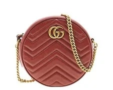 Gucci — Gucci Marmont Crossbody Round Chain New — Handbag — deal