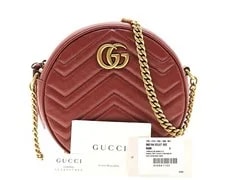 Gucci Marmont Crossbody Round Chain New 4