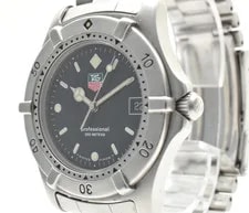 Tag Heuer — Tag Heuer 2000 Professional 962.006-2R Black Dial Quartz — Watch — resale