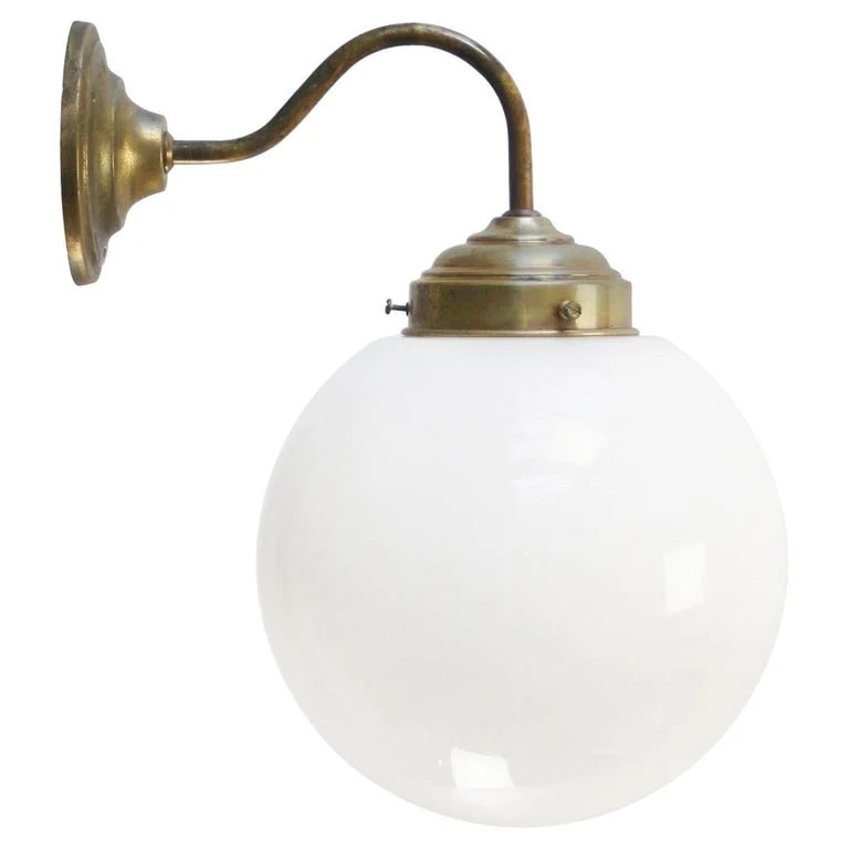 French Opaline Bistro Sconces Wall — lighting — resale