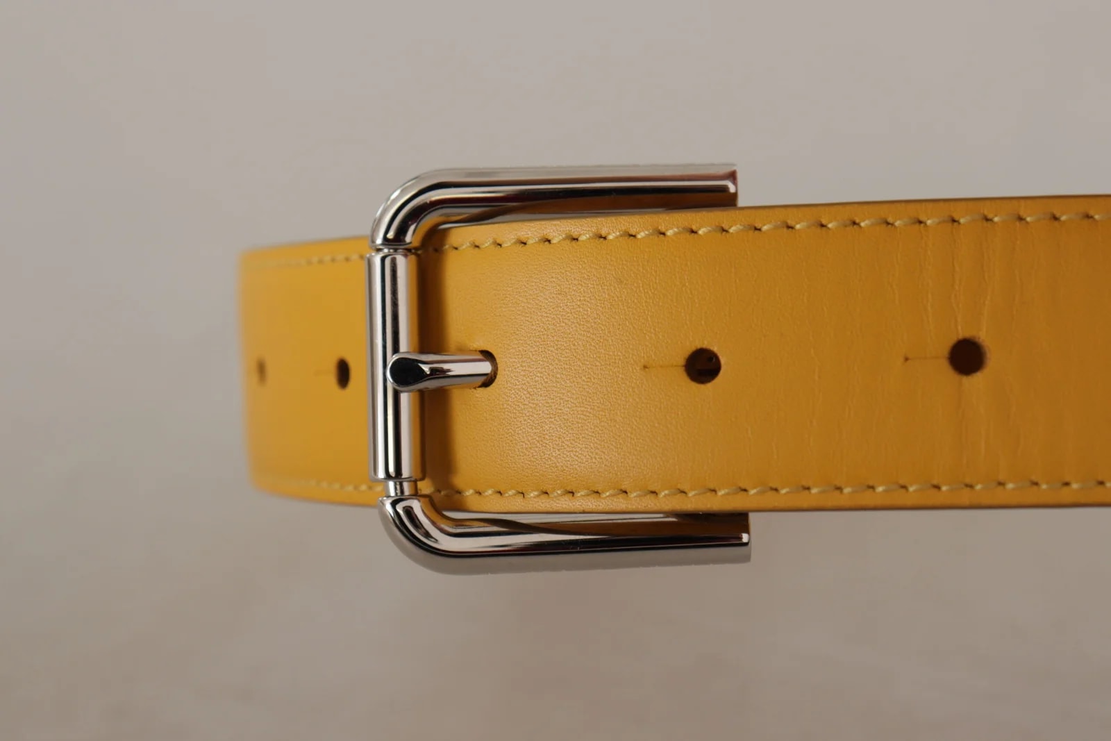 Dolce & Gabbana Tone Logo Metal Buckle Belt 4