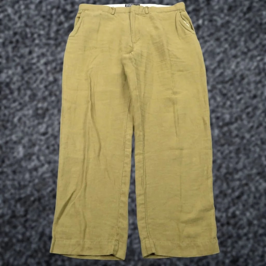 Polo Ralph Lauren — VTG Polo Ralph Lauren Pants 38x30 Wide Leg Baggy — streetwear — resale