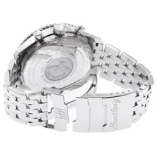 Breitling Navitimer World A24322 46mm SS Silver Dial Automatic GMT #C151 4