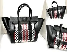 Celine Limited Edition Medium Luggage Shopper Braided 2