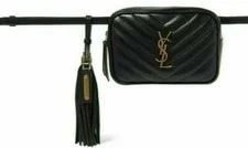 Saint Laurent — Saint Laurent Logo LOU Quilted Belt Gürteltasche Pochette Sac À Main — Handbag — resale