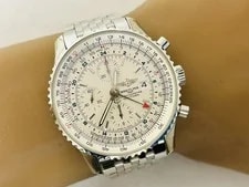 Breitling Navitimer World A24322 Automatic Excellent A6747 2