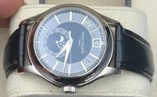 Patek Philippe Complications 5205G-010 Annual Calendar White Gold Black Dial 4