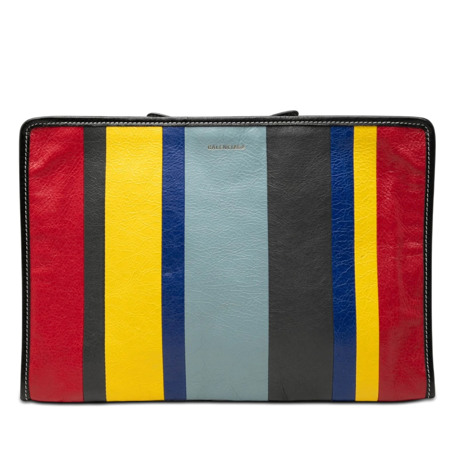 Balenciaga — Striped Bazar — Handbag — resale