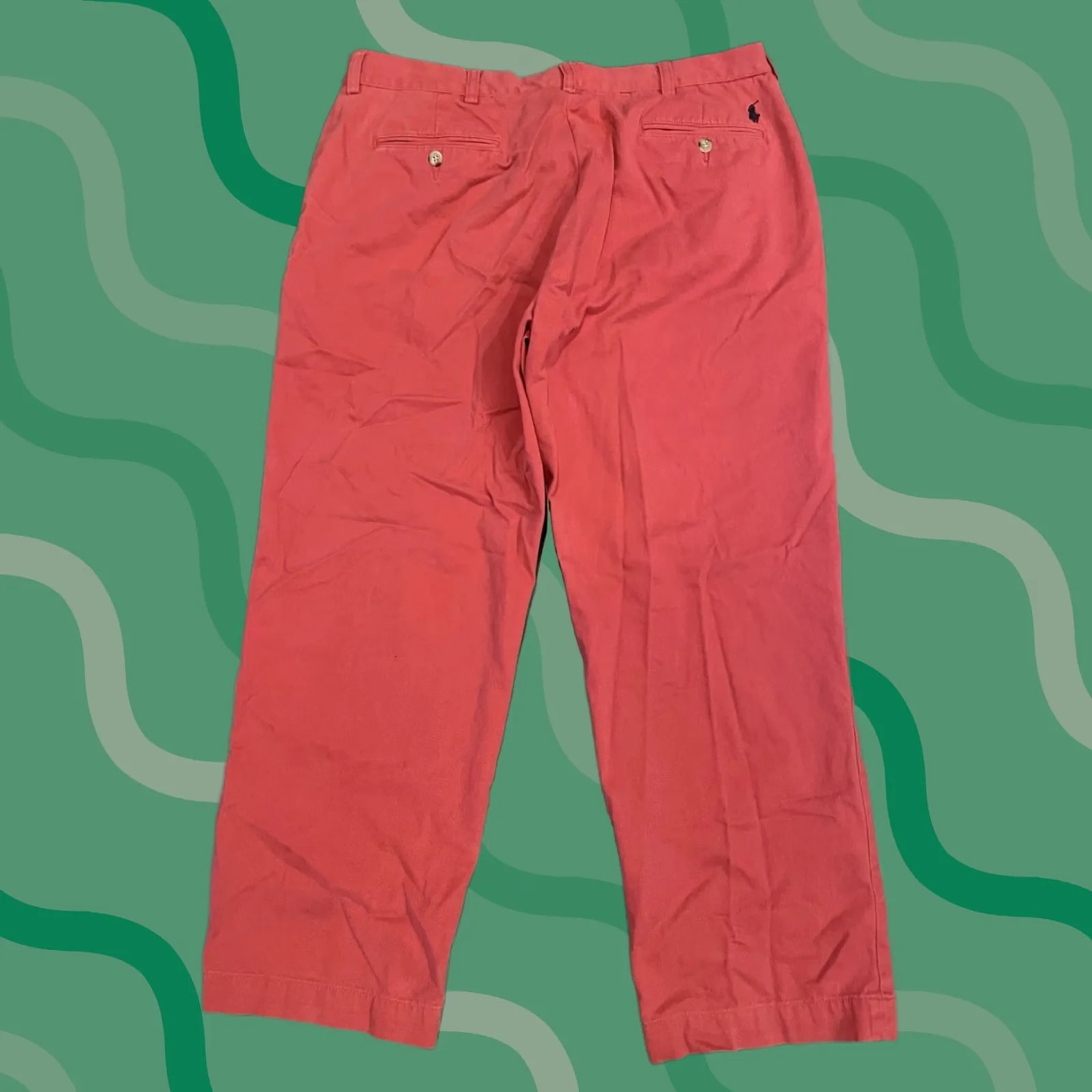 Polo Ralph Lauren — Polo Ralph Lauren Preston Chino Pants 36x30 Slim/Relaxed Straight Cotton Twill : Yes 90s Retro Hipster Preppy — streetwear — resale