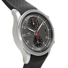 IWC Portugieser IW390503 43.5mm Stainless Steel Black, Gray #WW2128 3