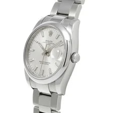 Rolex Oyster Perpetual Date 115200 34mm Silver #WW4691 2