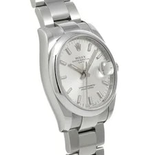 Rolex Oyster Perpetual Date 115200 34mm Silver #WW4691 3