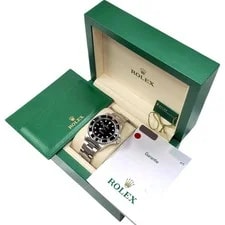2009 Rolex Submariner “2-Liner” No-Date Black Dial Steel 40mm 14060M Box Papers 2