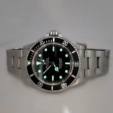 2009 Rolex Submariner “2-Liner” No-Date Black Dial Steel 40mm 14060M Box Papers 4