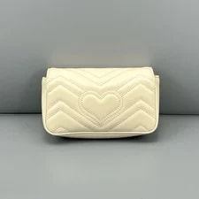 Gucci Marmont Super Mini Quilted Crossbody Duty Paid 2