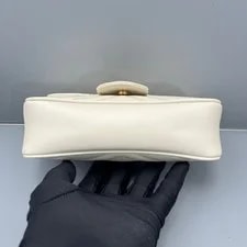 Gucci Marmont Super Mini Quilted Crossbody Duty Paid 4