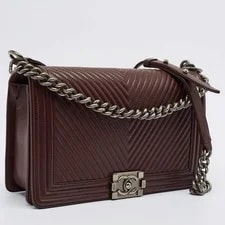 Chanel Boy New Medium Chevron Flap 3
