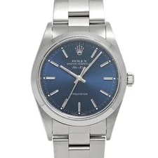 Rolex — Rolex Air-King 14000 34mm Stainless Steel Blue #WW2300 — Watch — resale