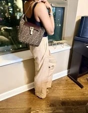 ✨ Authentic Fendi Top Handle Crossbody & 3