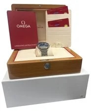NEW 2026 Papers Omega Seamaster Diver Blue Wave 42mm 210.30.42.20.03.001 BOX 2