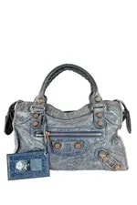 Balenciaga City Giant 21 Rose Gold Studs 2