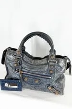 Balenciaga City Giant 21 Rose Gold Studs 3