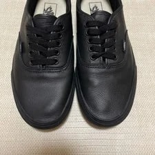 8.5US Vans Authentic Leatherblack LTD Collection Sports Shoes 2