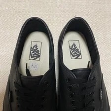 8.5US Vans Authentic Leatherblack LTD Collection Sports Shoes 3