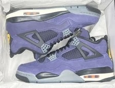 Air Jordan — Size 10 - Air Jordan 4 Retro Lakers — Sneaker — resale
