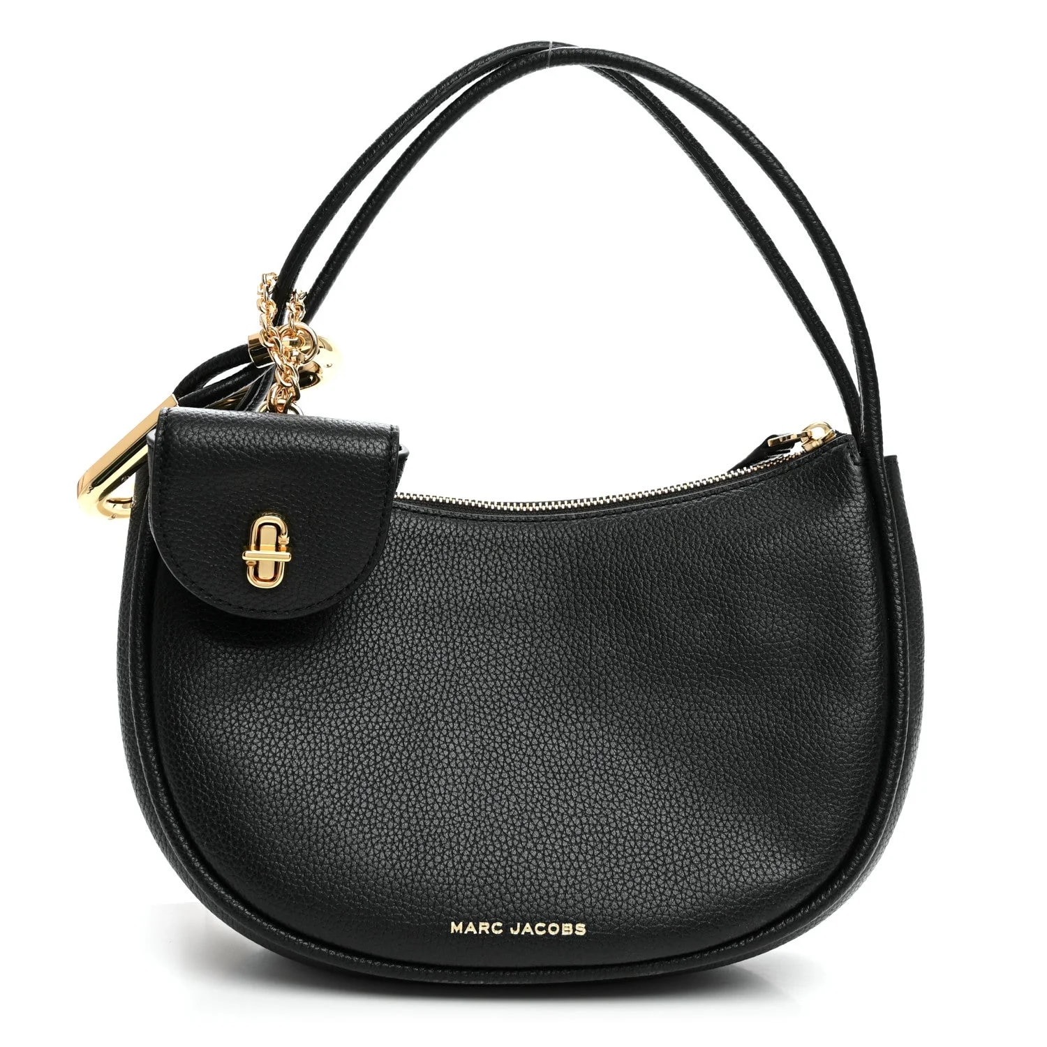 Marc Jacobs — Grained Dual Crescent — Handbag — resale