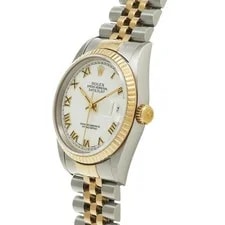 Rolex Datejust 36 16233 White Case Size 36 X 36 Mm 2