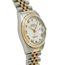 Rolex Datejust 36 16233 White Case Size 36 X 36 Mm 3