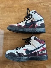 Tried-on 2005 9.5 Nike Sb Dunk Pro Melvin High Yellowing NDS 2