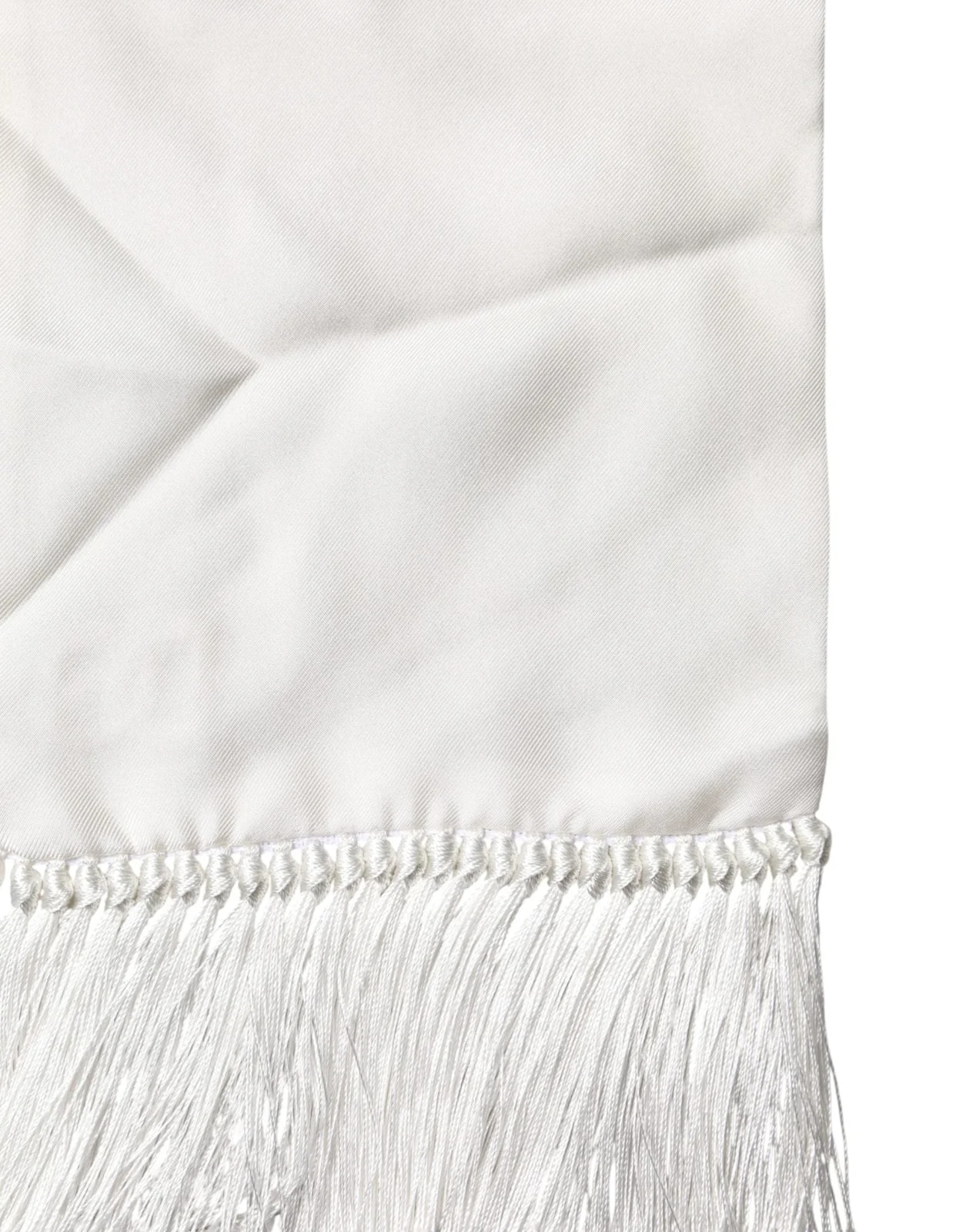 Dolce & Gabbana — Dolce & Gabbana Fringed Edge Lace Stole Scarf — Accessory — resale