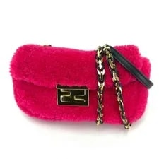 Fendi — Fendi Mini Baguette Crossbody Chain — Handbag — resale