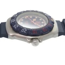 TAG Heuer Formula 1 370.508 SS Rubber Navy Quartz Working 4