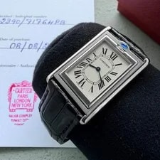 2002 Cartier Basculante 2390 Stainless Steel - Box Papers 4