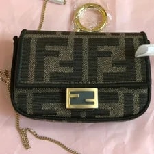 Fendi Monogram Mini Chain Crossbody 2