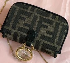 Fendi Monogram Mini Chain Crossbody 4