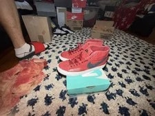 Nike SB Blazer Court Mid 'Mystic Hibiscus' / Skate Shoes 2